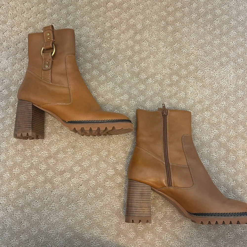 See by Chloe Erine Leather Mid Calf Boots size 41 - Picture 6 of 9